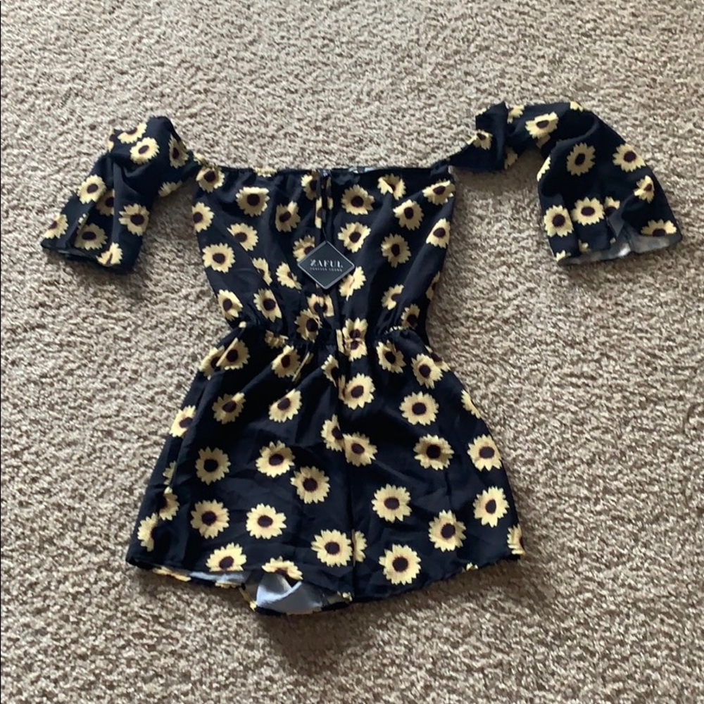 Sunflower Romper